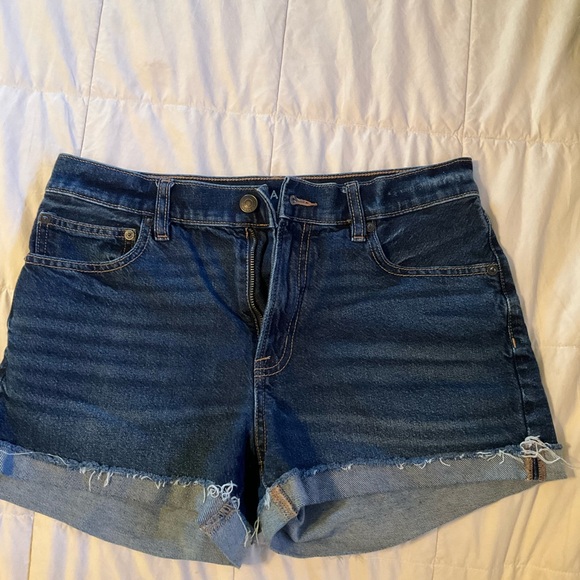 American Eagle Outfitters Pants - American Eagle Outfitters Dark Blue Jean Shorts